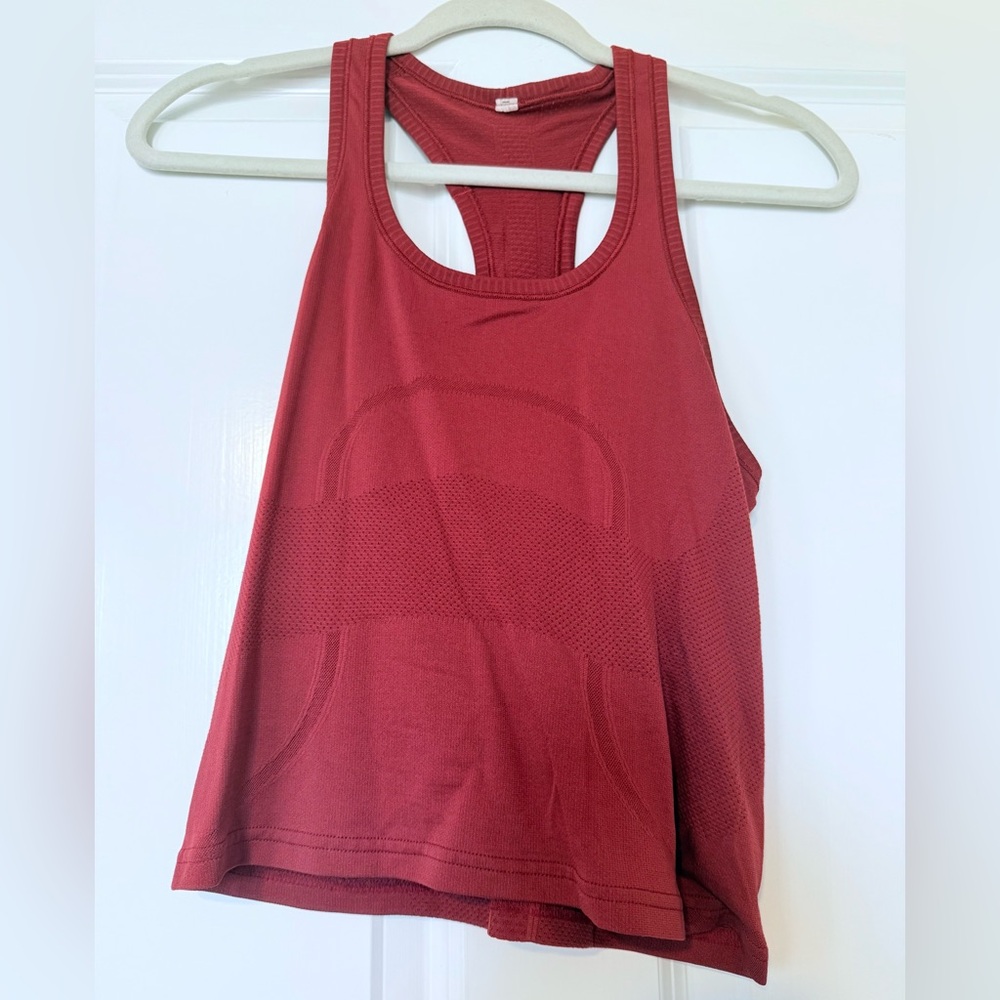Lululemon Women's Red Sleeveless Top